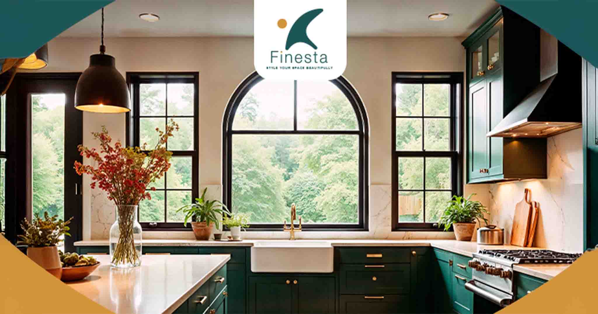 2 انواع شباك مطبخ مودرن