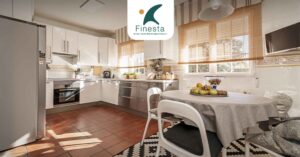  ديكور مطبخ أمريكي مفتوح على الصالة